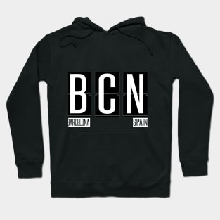 BCN - Barcelona Spain Souvenir or Gift Shirt Apparel Hoodie